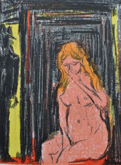 André COTTAVOZ : Miss Blandish, 9 Lithographies originales, 1967 2