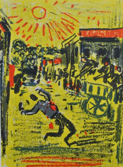 André COTTAVOZ : Miss Blandish, 9 Lithographies originales, 1967 2