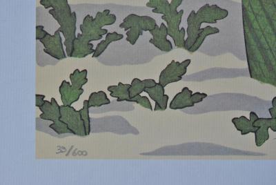 Suzuki HARUNOBU : La paysanne, Lithographie érotique japonaise 2