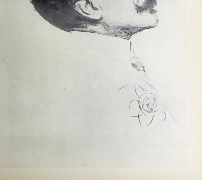 Paul César HELLEU : Le Comte Robert de Montesquiou, Héliogravure 2
