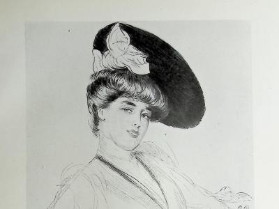 Paul César HELLEU : Miss Taylor, Héliogravure 2