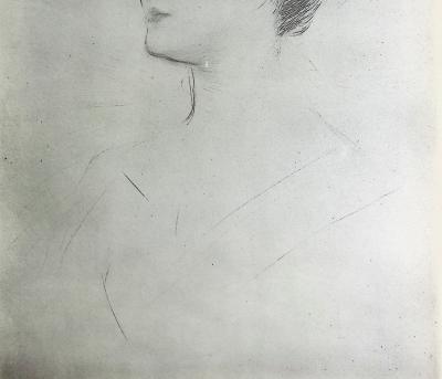 Paul César HELLEU : La duchesse de Morny, Héliogravure 2