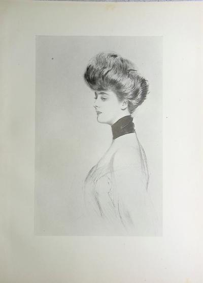Paul César HELLEU : Madame Letellier, Héliogravure 2