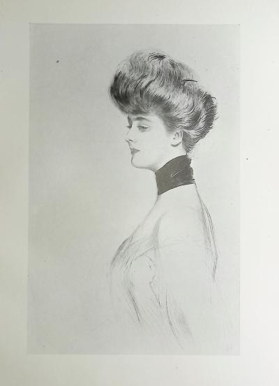 Paul César HELLEU : Madame Letellier, Héliogravure 2