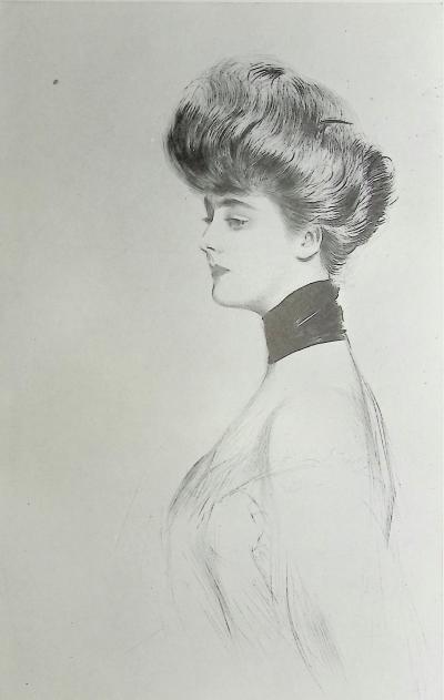 Paul César HELLEU : Madame Letellier, Héliogravure 2