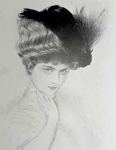 Paul César HELLEU : Madame Letellier, Héliogravure 2