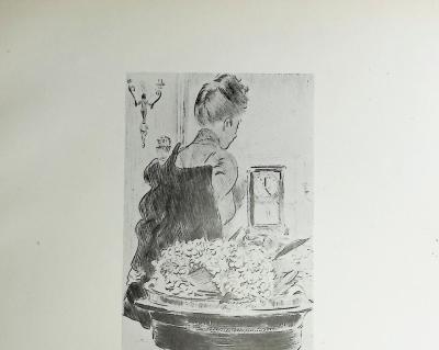 Paul César HELLEU : La jardinière empire, Héliogravure 2