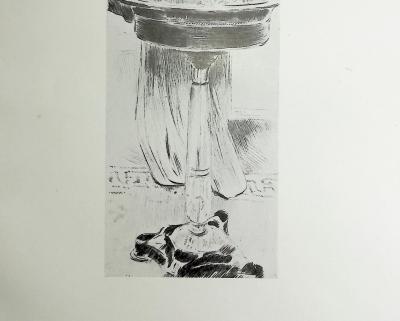 Paul César HELLEU : La jardinière empire, Héliogravure 2
