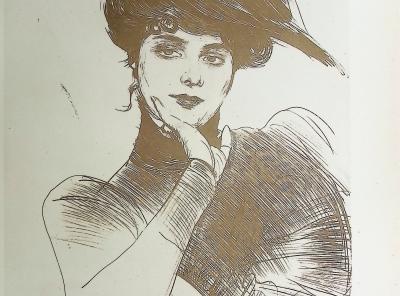 Paul César HELLEU : La comtesse de San Maritno, Héliogravure 2