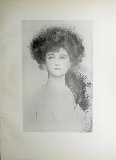Paul César HELLEU : La comtesse de San Maritno, Héliogravure 2