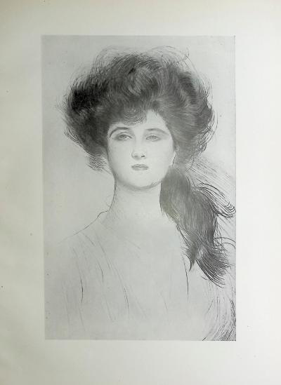 Paul César HELLEU : La comtesse de San Maritno, Héliogravure 2