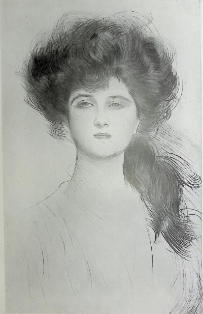 Paul César HELLEU : La comtesse de San Maritno, Héliogravure 2