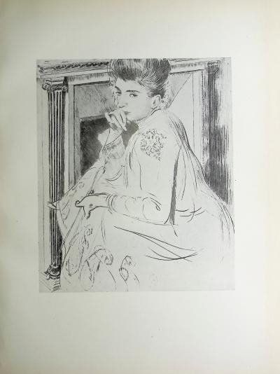 Paul César HELLEU : Les badines, Héliogravure 2