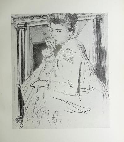 Paul César HELLEU : Les badines, Héliogravure 2
