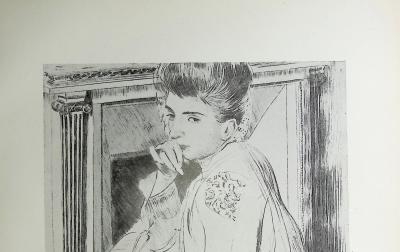 Paul César HELLEU : Les badines, Héliogravure 2