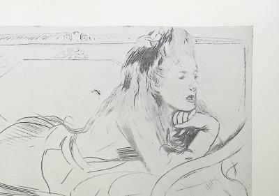 Paul César HELLEU : Petite Cléopâtre, Héliogravure 2