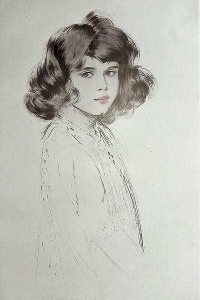 Paul César HELLEU : Paulette Helleu, Héliogravure 2