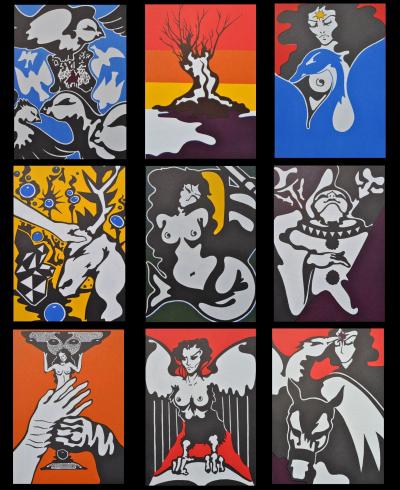 Pierre SORLIER : La fin des temps, 9 Lithographies originales, 1972 2