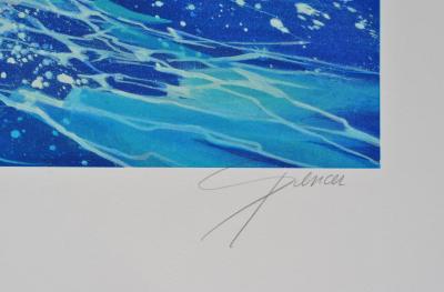 SPENCER : Le Spi rouge, Lithographie originale signée, 250ex 2