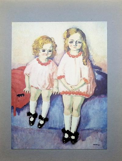 Kees VAN DONGEN : Les deux soeurs, Gravure signée 2