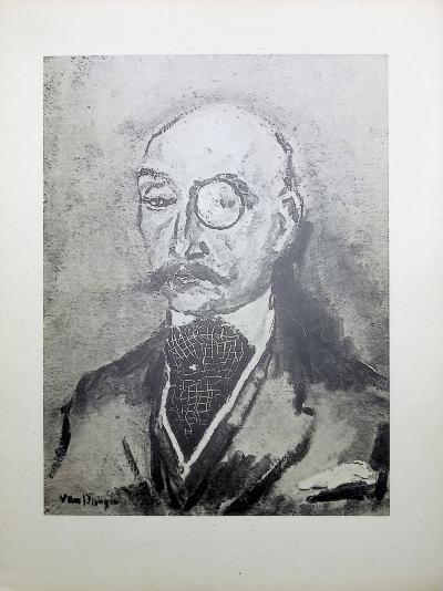 Kees VAN DONGEN: The cabaret dancer, signed engraving 2