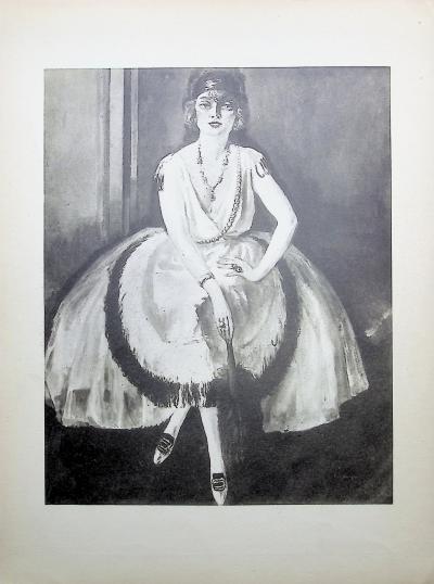 Kees VAN DONGEN: The cabaret dancer, signed engraving 2