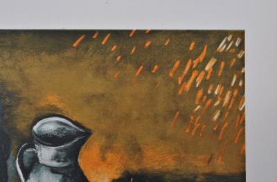 Maurice DE VLAMINCK : Nature morte aux pots, Lithographie signée 2