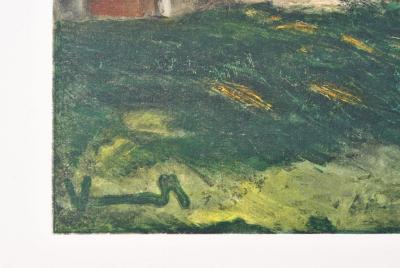 Maurice DE VLAMINCK : Vieille maison en Normandie, Lithographie signée 2