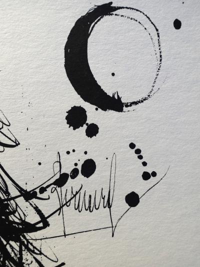 Bernard BUFFET : Le sapin, Gravure originale signée 2