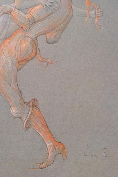 Léonor FINI : Roméo et Juliette, Héliogravure signée, 1980 2