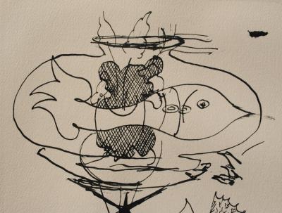 Georges BRAQUE : L’aquarium, Héliogravure, 1950 2