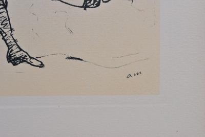 Albert MARQUET : Deux femmes nues allongées , Gravure signée 2
