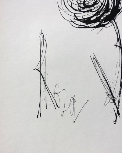 Bernard BUFFET : Rosa, Gravure originale signée 2