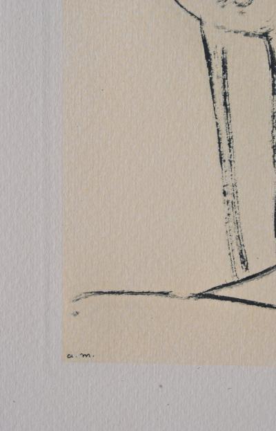 Albert MARQUET : Nu à la chaise , Gravure signée 2