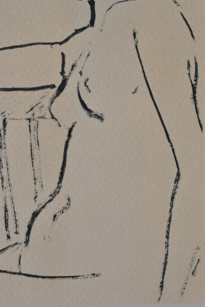 Albert MARQUET : Nu à la chaise , Gravure signée 2
