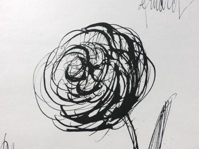 Bernard BUFFET : Rosa, Gravure originale signée 2