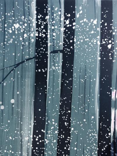Serge LASSUS : Cavaliers en Hiver, Lithographie originale signée 2