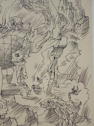 André MASSON : Métamorphoses, Gravure signée, 1951 2