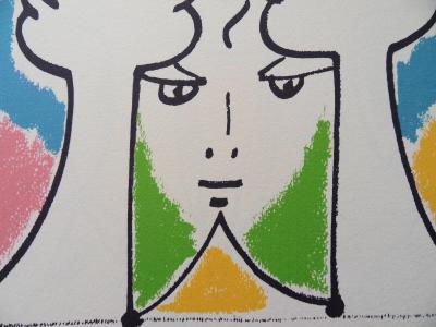 Jean COCTEAU : Europe - Tant de tensions, Lithographie signée 2