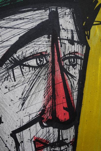 Bernard BUFFET : Jojo le Clown, Lithographie originale signée 2