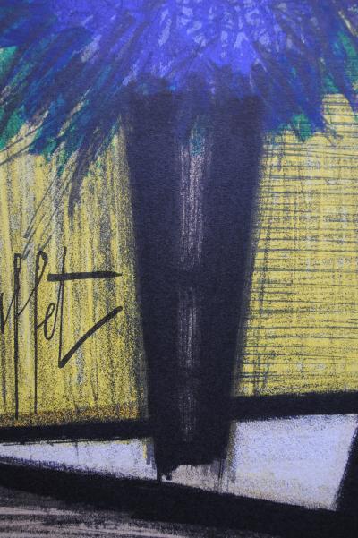 Bernard BUFFET: The Purple Bouquet, Original signed lithograph, 1967 2