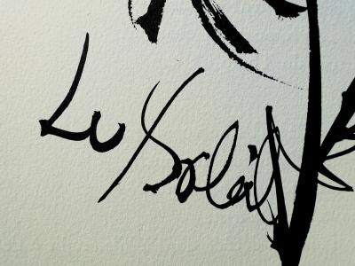 Bernard BUFFET : Le Soleil, Gravure originale signée 2