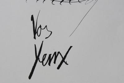 Bernard BUFFET : Vos yeux, Gravure originale signée, 1961 2