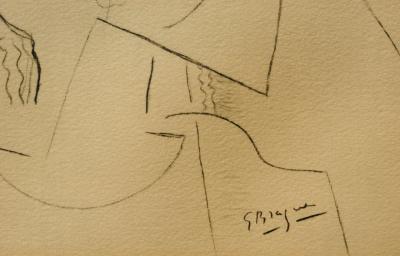 Georges BRAQUE: Modern couple, Heliogravure, 1950 2