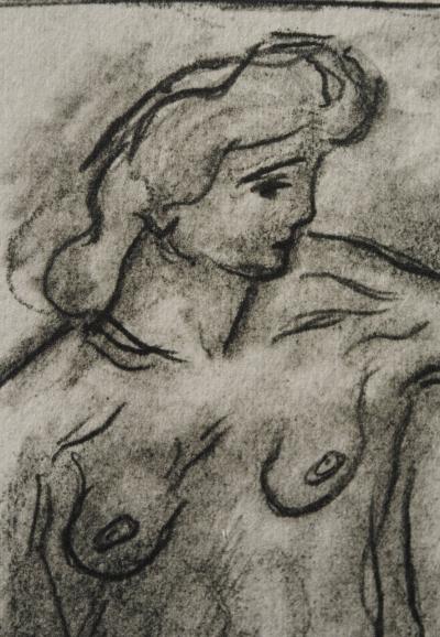 Georges BRAQUE : Modèle nu de face, Héliogravure, 1950 2