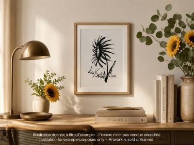 Bernard BUFFET : Le Soleil, Gravure originale signée 2