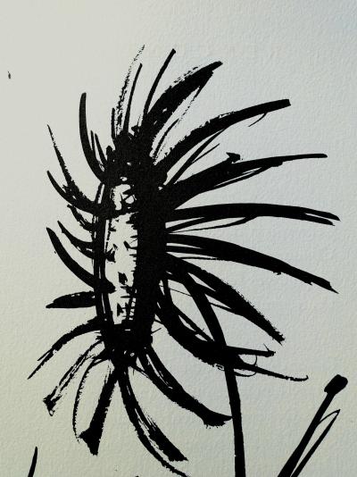 Bernard BUFFET : Le Tournesol, Gravure originale signée 2