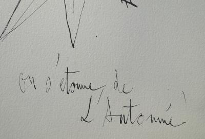 Bernard BUFFET : l'automne, Gravure originale 2