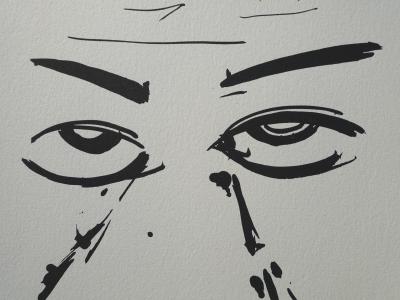 Bernard BUFFET : Tes larmes, Gravure originale signée 2