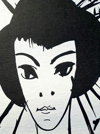 Bernard BUFFET : La Geisha, Gravure originale signée 2